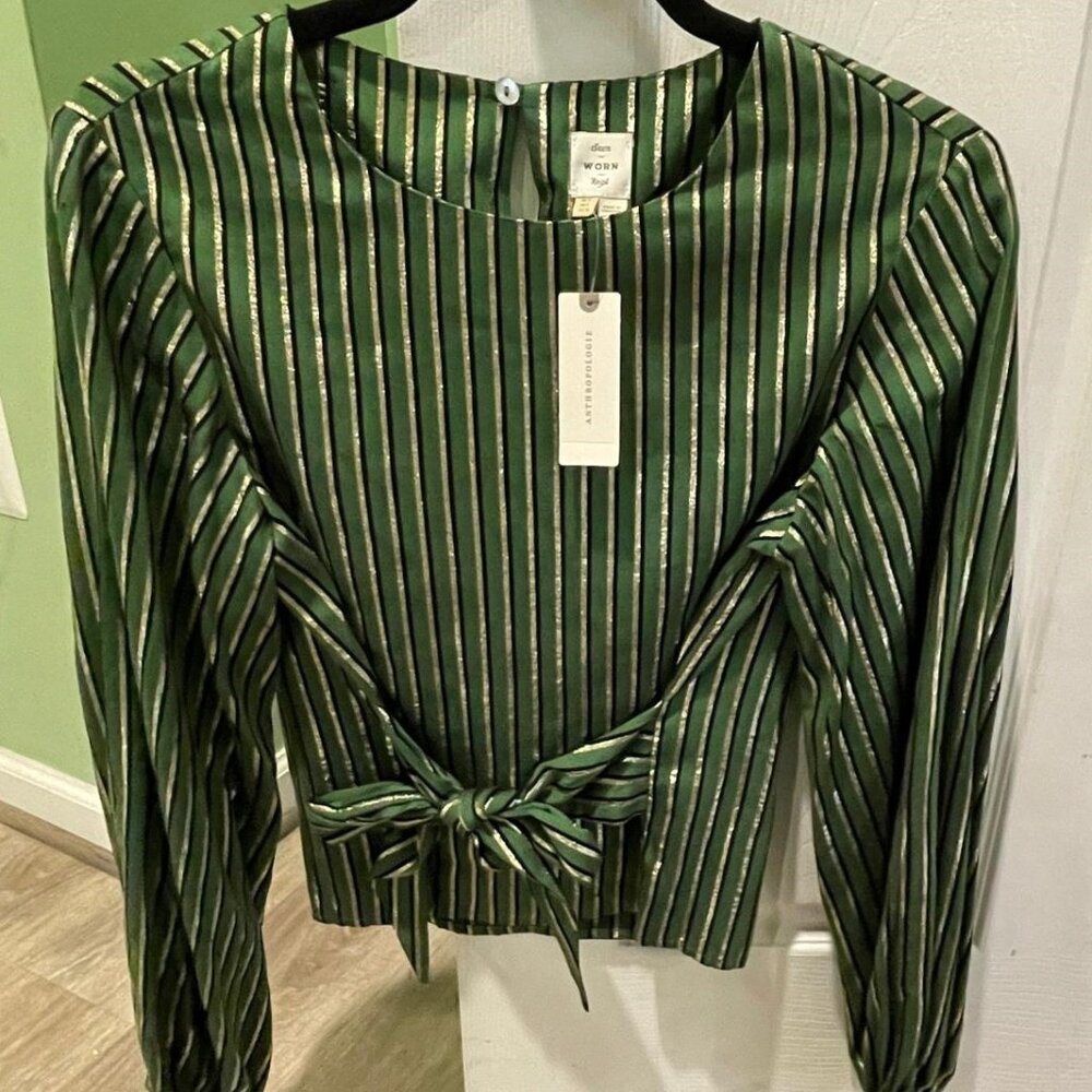 Anthropologie Wrap/Tie Top